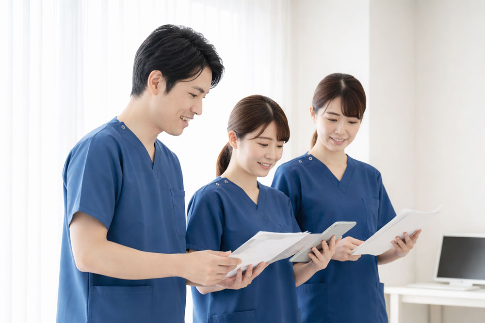 一人で抱え込まない看護を大切にしています。